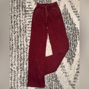 NWOT ♥️ Burgundy Lounge Pants